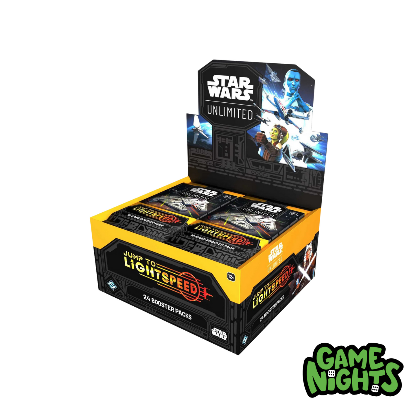 Star Wars: Unlimited Jump to Lightspeed Booster Display