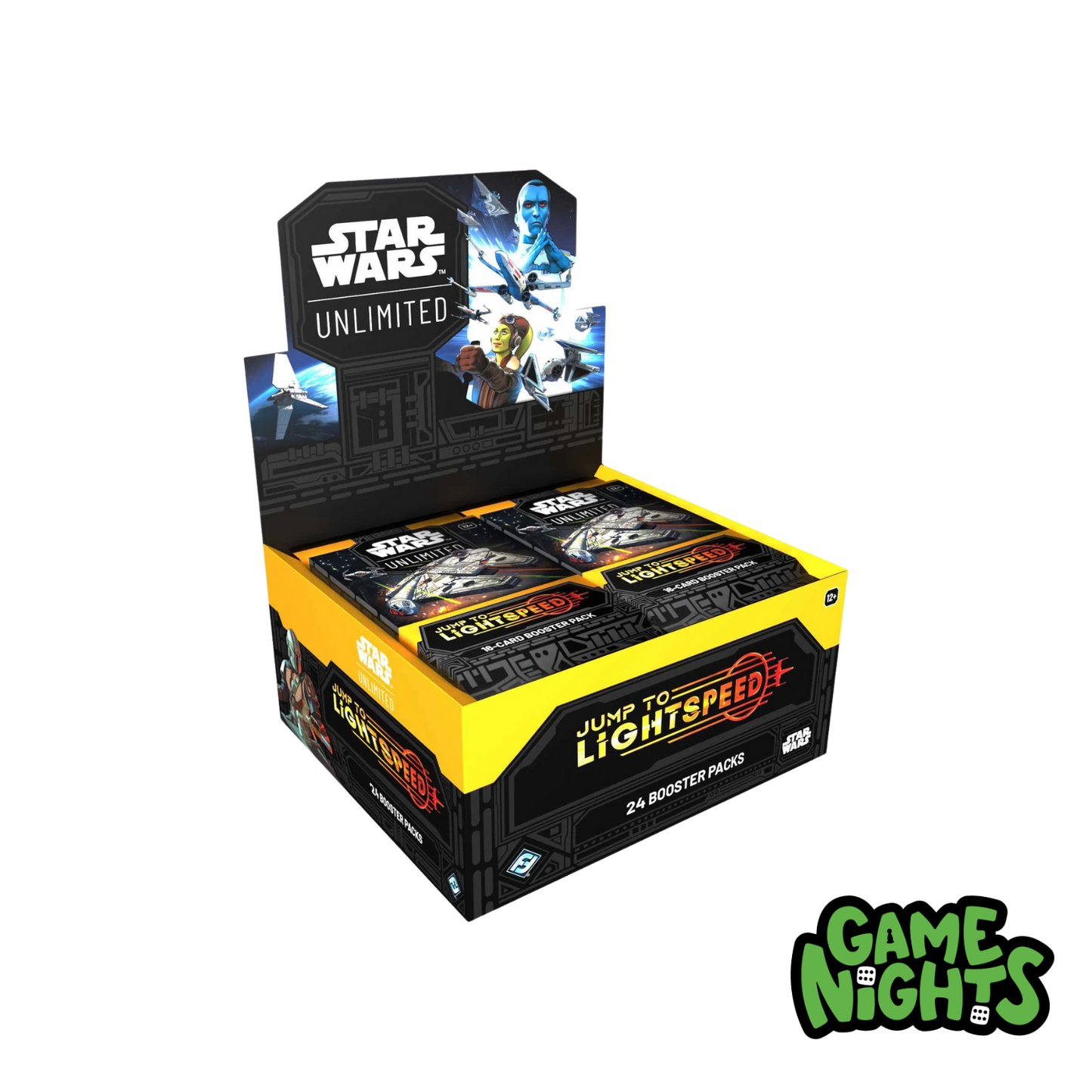 Star Wars: Unlimited Jump to Lightspeed Booster Display