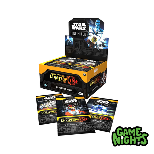 Star Wars: Unlimited Jump to Lightspeed Booster Display